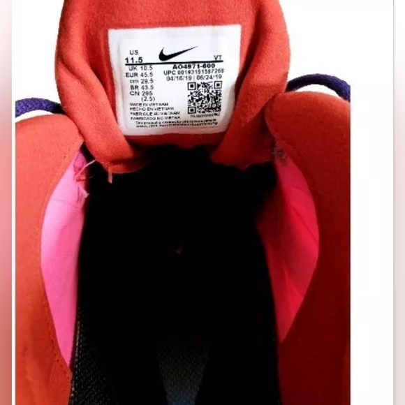 Nike Air Max 270 React Electronic Music Size 11.5 Mens Shoes/Sneakers A04971-600 - Picture 11 of 11